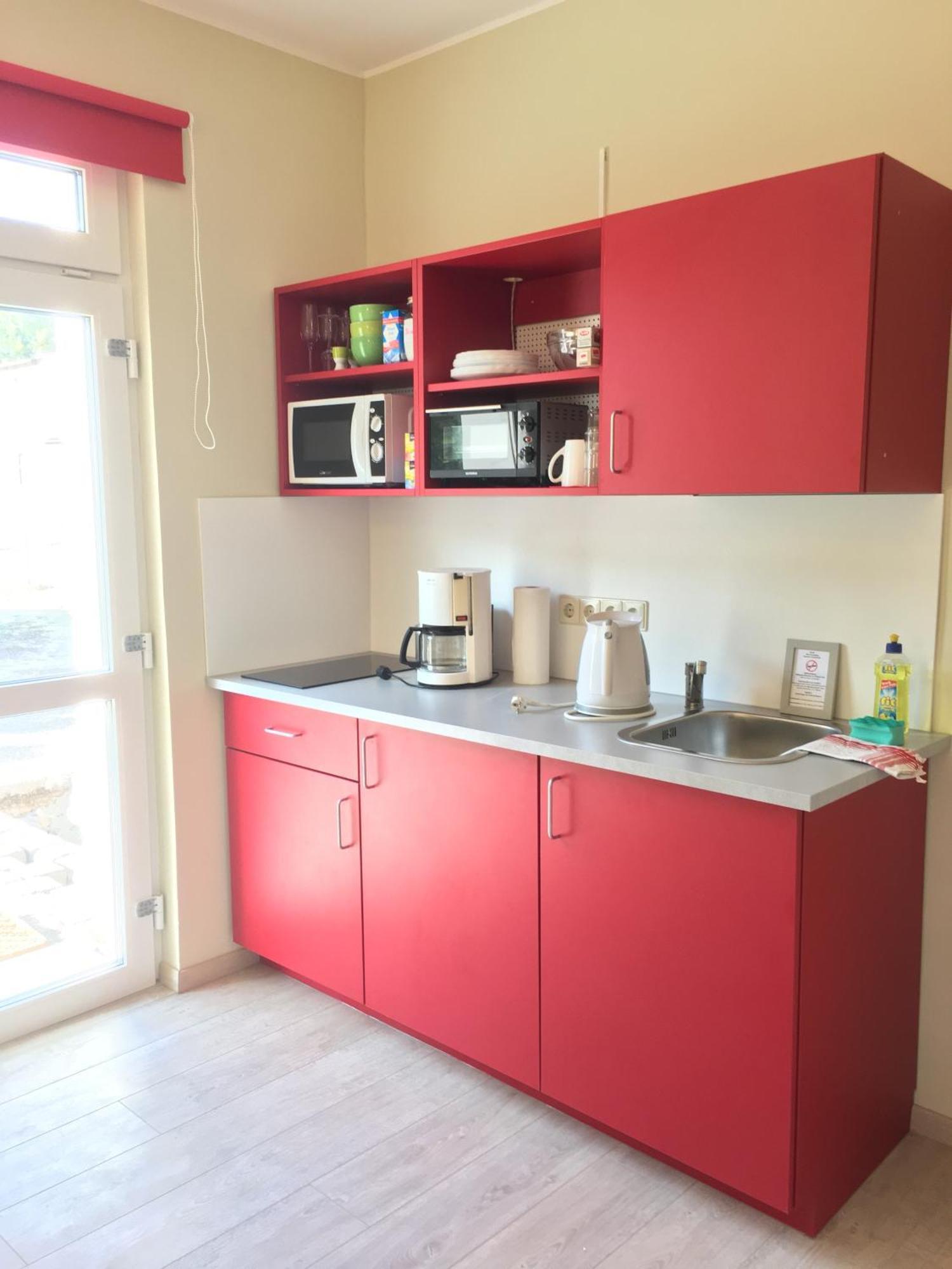 Die Senfbude - Klein Aber Fein - Wunderschoenes Studio-Apartment Mit Terrasse Und Stellplatz Leipzig Luaran gambar
