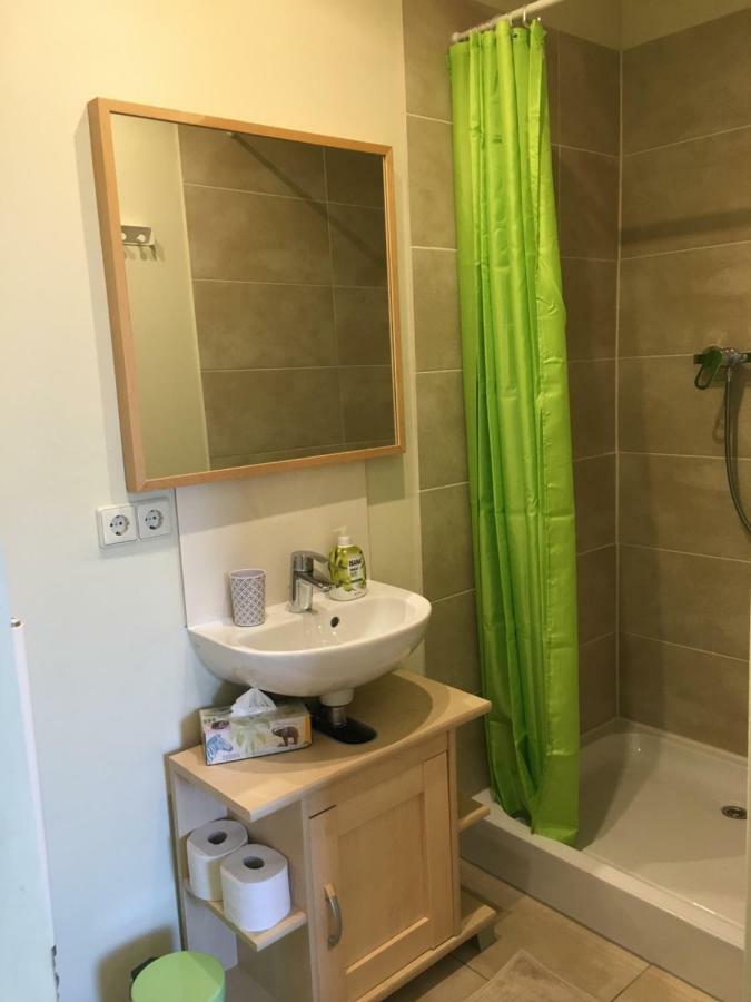 Die Senfbude - Klein Aber Fein - Wunderschoenes Studio-Apartment Mit Terrasse Und Stellplatz Leipzig Luaran gambar
